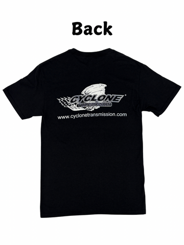 Cyclone Transmission Black Short Sleeve T-Shirt